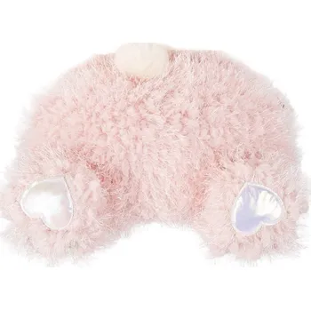 Dekorativní polštářek Dekorační polštář růžový králičí zadeček – 38x14x27 cm