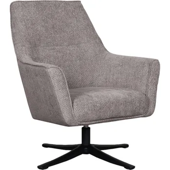 Křeslo LABEL51 Designové otočné křeslo TOD šedé CM-55.027