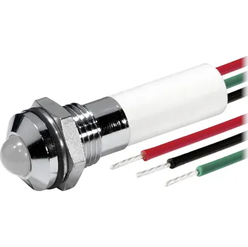 CML Innovative Technologies 19TR0A24/6 indikační LED červená, zelená, žlutá 24 V/DC 10 mcd, 20 mcd, 30 mcd
