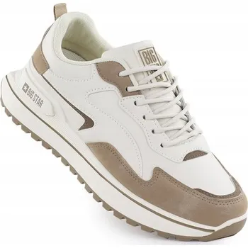 Dámské tenisky Sportovní boty BIG STAR RR274A216 Tenisky z eko kůže béžové 38