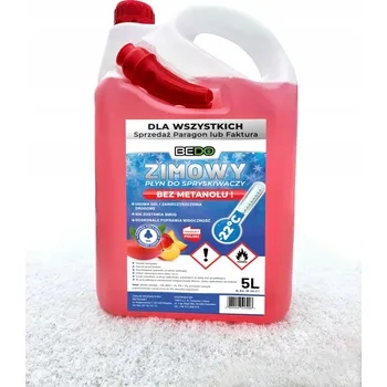 Směs do ostřikovače Zimní kapalina do ostřikovačů -22°C vonná 5L pro všechny, paragon nebo faktura