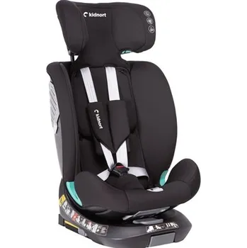 Autosedačka Otočná autosedačka Kidnort Radjur i-Size 0-36 kg černá ISOFIX