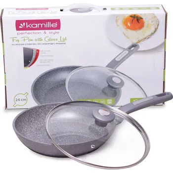 Pánev Tradiční pánev Kamille 24 cm granitová