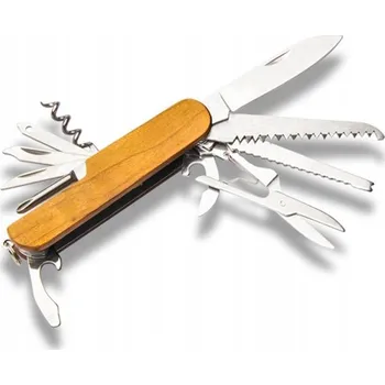 Multifunkční nůž Multifunkční kapesní nůž EDC Dřevo Multitool Turistický Kempinkový pro přežití