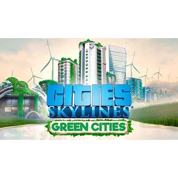 Počítačová hra CITIES SKYLINES GREEN CITIES KOD PC (Digitální Klíč)