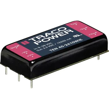 Měnič napětí TracoPower TEN 40-2412WIE DC/DC měnič napětí do DPS 3.333 A 40 W Počet výstupů: 1 x Obsah 1 ks