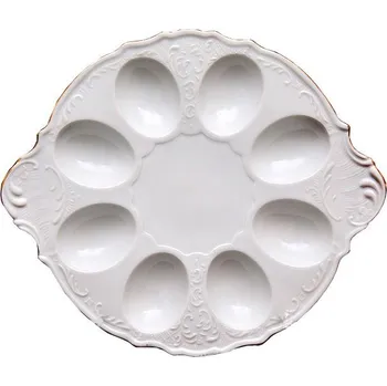 Talíř BERNADOTTE IVORY GOLD TALÍŘ NA VEJCE 25 CM