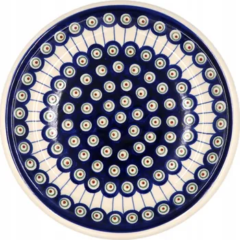 Talíř Mělký jídelní talíř Ceramika Boleslawiecka Freska 26 cm