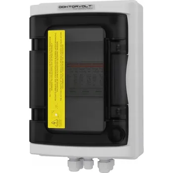 Rozvaděč Rozvaděč FV Fotovoltaický Solární DC 1000V T1 T2 PG Mersen Doktorvolt