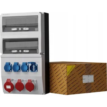 Rozvaděč Staveništní rozvaděč eXT 32A 2x16A 4x230V Schuko Mennekes Doktorvolt 2285