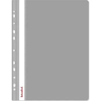 Šanon vkládací tvrdý A4 PVC Biurfol, šedý