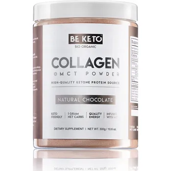Speciální výživa BeKeto kolagen s MCT olejem v prášku - přírodní čokoláda Be Keto 300g