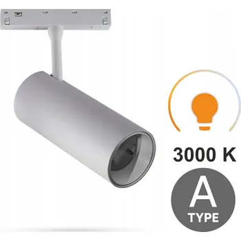 Lištový reflektor Automat-on 1 x 20 W 0,145 m