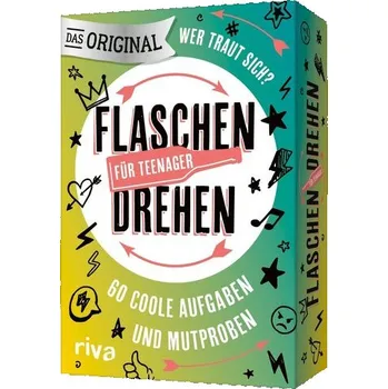 Populárně naučná literatura pro dospělé Flaschendrehen - Für Teenager: 60 coole Aufgaben und Mutproben - Beck, Sybille