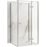 REA ROHOVÁ SPRCHOVÁ KABINA ATLAS CHROME 80X90 PRAVÁ