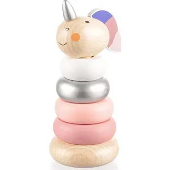 Dřevěná hračka Dřevěná Hračka ZOPA s jednorožcem