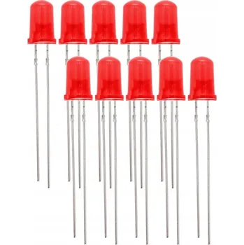 Polovodič LED dioda ACS Led 5mm RED 5mm