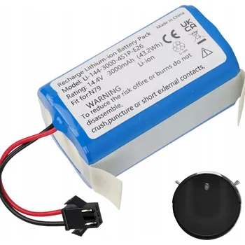 BATERIE 3000MAH 14.4V AKUMULÁTOR PRO EUFY ROBOVAC 11/11S/12 ECOVACS DEEBOT
