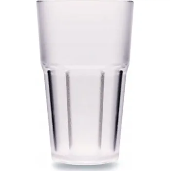 Sklenice POLYKARBONÁTOVÁ SKLENICE 400ML FROSTED PREMIUM LEHKÁ NEROZBITNÁ