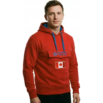 Pánská mikina Pánská mikina Canadian Peak GADREAK RED-BLUE RM MEN 054 velikost 3XL
