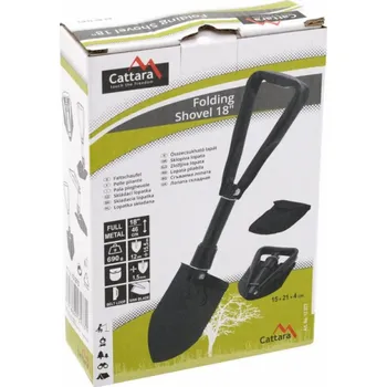 Čelovka Lopatka Cattara 13273 skládací kovová 46 cm