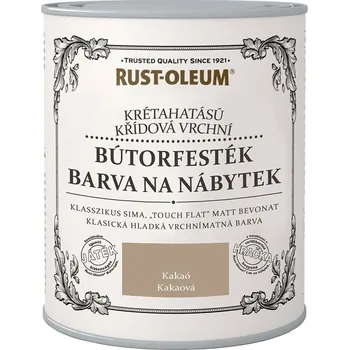 Lak na dřevo Rust-Oleum vintage Barevný email křídový, kakaový, matný, 750 ml 14005.HU.0.75