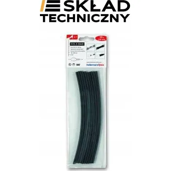 Smršťovací bužírka 3:1 HIS-3-BAG 6/2 GY 10x200mm, šedá, sada 10 ks
