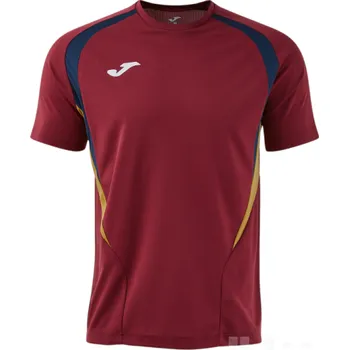 Fotbal Dres JOMA CHAMPIONSHIP 20, barva vínová - tmavě modrá - zlatá, velikost 3XS