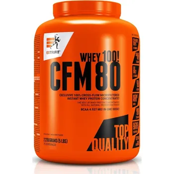 Protein Extrifit CFM Instant Whey 80, 2270g, blueberry