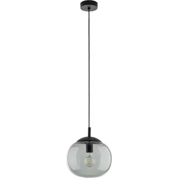 Závěsné svítidlo se skleněným stínidlem VIBE Černé E27 MAX 15W LED 5827 TK Lighting
