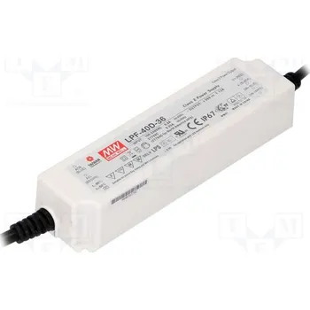 Napájecí zdroj pro osvětlení MEAN WELL LPF-40D-36