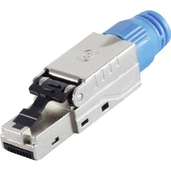 BKL Electronic Konektor RJ-45, bez nářadí,, 8.1 10121216 stříbrná 1 ks