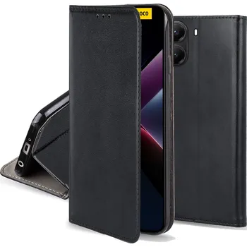 Pouzdro na mobilní telefon Flipové pouzdro Hero Case pro Xiaomi Poco X7 Pro, černé