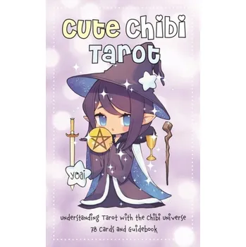 Umění Cute Chibi Tarot: Understanding Tarot with the Chibi Universe - 78 Cards and Guidebook Yoai