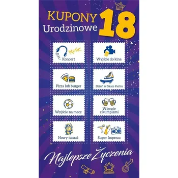 Obraz Poukázka k 18. narozeninám - Dárkový poukaz GIFT-48