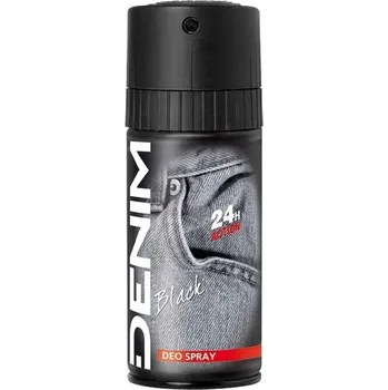 Pánský deodorant DENIM Black 24h 150 ml