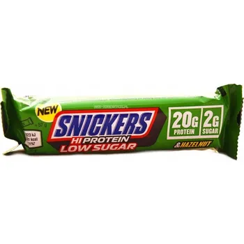 Snickers HiProtein Low Sugar Hazelnut Bar 57g PROTEINOVÁ TYČINKA OŘECHOVÁ