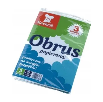 ubrus Papírový ubrus Kuchcik Bílý 100x140 cm, 3 kusy