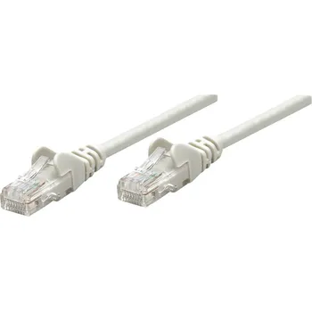 Datový kabel Intellinet 325950 RJ45 síťové kabely, propojovací kabely CAT 5e U/UTP 10.00 m šedá 1 ks