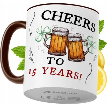 Hrnek Polidraw Hrnek Polidraw Narozeniny18 keramika 330 ml