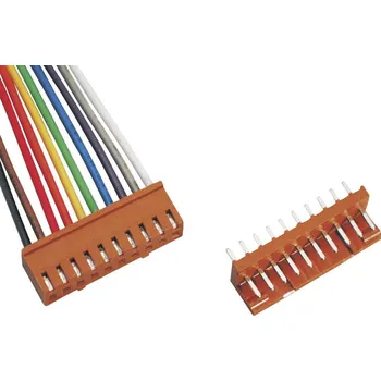 TRU COMPONENTS zásuvkový konektor s vodiči Počet řádků: 1 Počet kontaktů v řadě: 2 TC-2506226 1 ks