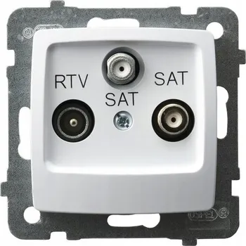 Elektrická zásuvka ANTÉNNÍ ZÁSUVKA RTV-SAT GPA-S2S/m/00 OSPEL KARO