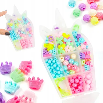 kreativní sada SADA KORÁLKŮ NA VÝROBU NÁRAMKŮ