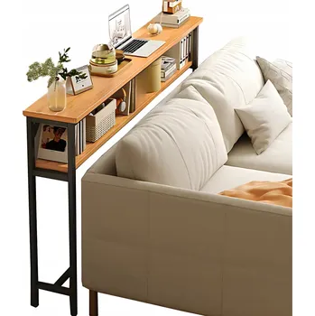 Konferenční stolek Konzolový Stolek HomeDesign23 dub sonoma lesk 100 x 100 x 20 cm