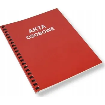 Desky na osobní spisy T1 červené