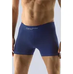 Gina pánské bambusové boxerky s delší nohavičkou tmavě modré - GINDCM/tmavě modrá / L/XL GIN6C007-DCM