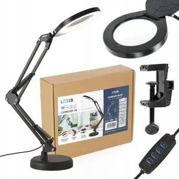 Lampička Stolní lampička Extramarket LED lampa černá, výkon až 10 W