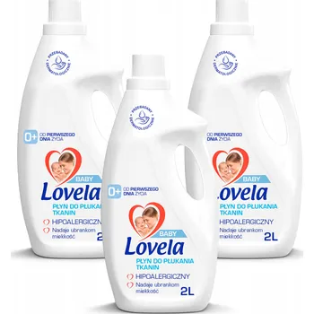 Aviváž Lovela Baby Hypoalergenní Sada tekutá aviváž pro děti 3x 2L