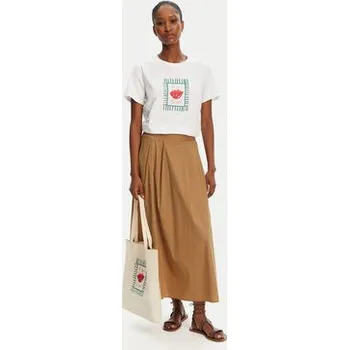 Pánské tričko Marella T-Shirt Cappero 2515971052 Bílá Regular Fit XL