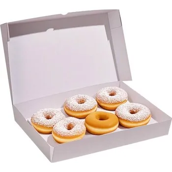 Jednorázové nádobí Krabice na cukroví, zákusky a chlebíčky 1ks 30,5 x 20,5 x 5 cm - Cakesicq